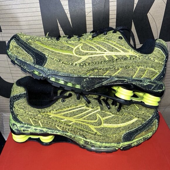 NEW Nike Shox Ride 2 Premium Cactus Cyber Volt Denim IH3356-010 Men Size 13 main image 6